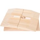 Small Foot - Fa autópálya rámpákkal 4 db - JátékManufaktúra