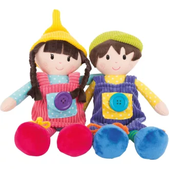 Small Foot - Textilbabák Noe és Emma - JátékManufaktúra