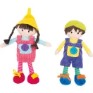 Small Foot - Textilbabák Noe és Emma - JátékManufaktúra