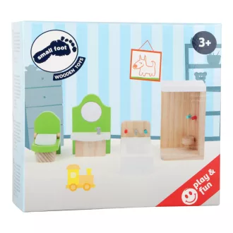 Small Foot - Babaház bútor készlet - fürdőszoba - JátékManufaktúra