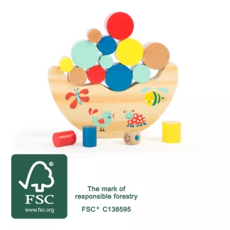 Small Foot - Motorikus játék - Erdő egyensúlyozó - JátékManufaktúra