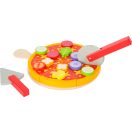 Small Foot - Pizza készlet kiegészítőkkel - JátékManufaktúra