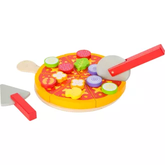 Small Foot - Pizza készlet kiegészítőkkel - JátékManufaktúra