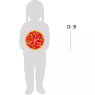 Small Foot - Pizza készlet kiegészítőkkel - JátékManufaktúra