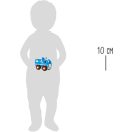 Small Foot - Fa rendőrautó - JátékManufaktúra