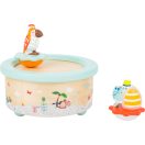 Small Foot - Zenélő doboz elefánttal és papagájjal - JátékManufaktúra