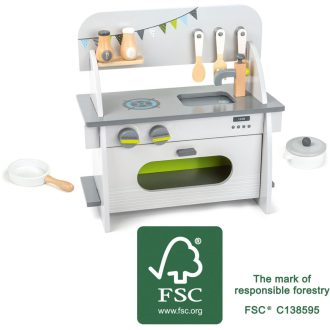 Small Foot - Fa játékkonyha Compact - JátékManufaktúra