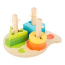 Small Foot - Fa játék színekkel és formákkal - JátékManufaktúra