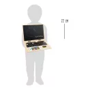 Small Foot - Fa mágneses laptop - JátékManufaktúra