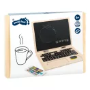 Small Foot - Fa mágneses laptop - JátékManufaktúra