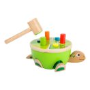 Small Foot - Fa kalapálós játék teknős - JátékManufaktúra