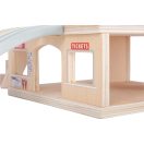 Small Foot - Vonatpálya állomással - JátékManufaktúra