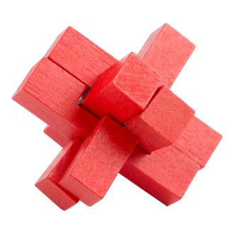 Small Foot - Színes logikai játék 1 db piros kereszt - JátékManufaktúra