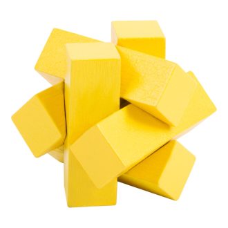 Small Foot - Színes logikai játék 1 db sárga csillag - JátékManufaktúra