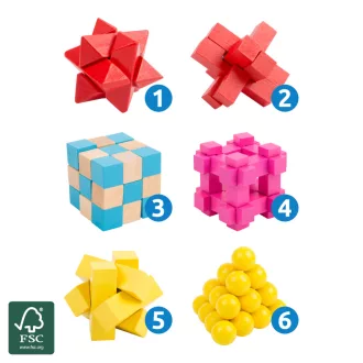 Small Foot - Színes logikai játék 1 db - JátékManufaktúra