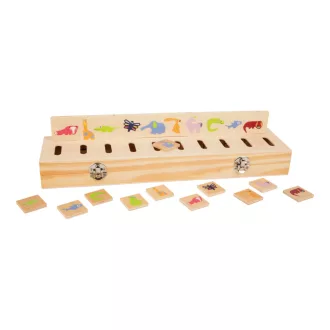 Small Foot - Fa oktató motorikus puzzle - Válogatás - JátékManufaktúra