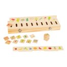 Small Foot - Fa oktató motorikus puzzle - Válogatás - JátékManufaktúra