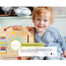 Small Foot - Oktató falinaptár órával - német - JátékManufaktúra