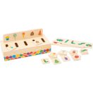 Small Foot - Szortírozó doboz - Hernyó - JátékManufaktúra