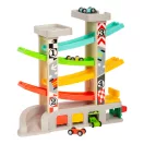 Small Foot - Versenypálya parkolóval és garázzsal - JátékManufaktúra