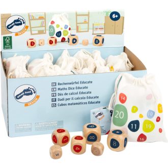 Small Foot - Edukatív kockák - Számolás (12 db display) - JátékManufaktúra