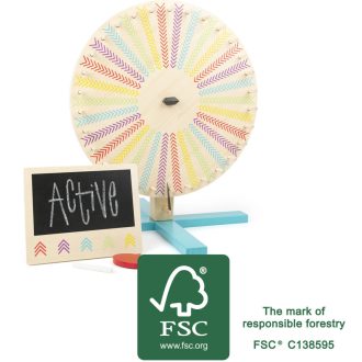 Small Foot - Szerencsekerék Active - JátékManufaktúra