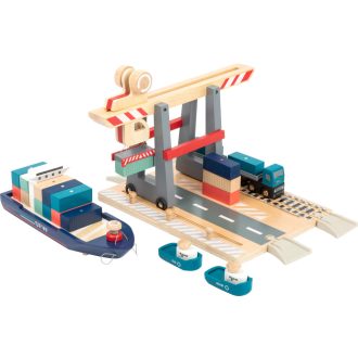 Small Foot - Hajóállomás tartozékokkal - JátékManufaktúra