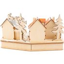 small foot - Karácsonyi falu lámpás - JátékManufaktúra