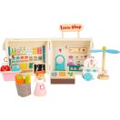 Small Foot - Fa boltos készlet bőröndben - JátékManufaktúra