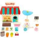 Small Foot - Fa boltos készlet bőröndben - JátékManufaktúra