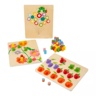 Small Foot - Színes játék hernyó - JátékManufaktúra