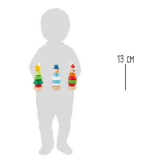 Small Foot - Karácsonyi rakosgató figura, 1 db - JátékManufaktúra