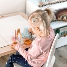 Small Foot - Fa beillesztős puzzle állatok - JátékManufaktúra