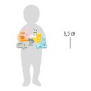 Small Foot - Fa beillesztős puzzle állatok - JátékManufaktúra