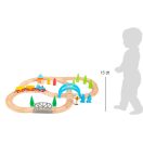 Small Foot - Fa vonatpálya Journey - JátékManufaktúra