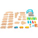 Small Foot - Fa vonatpálya Journey - JátékManufaktúra