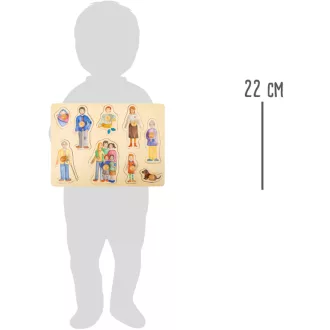 Small Foot - Fa puzzle - Család - JátékManufaktúra