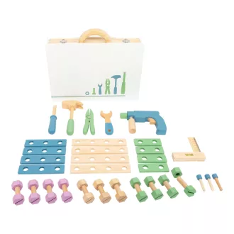 Small Foot - Szerszámos bőrönd Nordic - JátékManufaktúra
