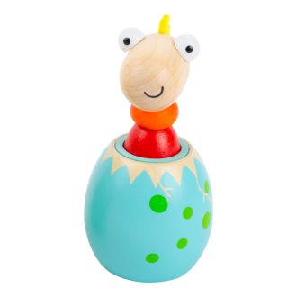 Small Foot - Hangot adó dinoszaurusz tojás - kék - JátékManufaktúra