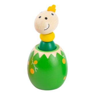 Small Foot - Hangot adó dinoszaurusz tojás - zöld - JátékManufaktúra