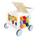 Small Foot - Fa tolókocsi: Elefánt - JátékManufaktúra