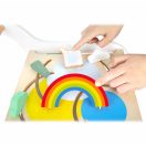 Small Foot - Fa tolókocsi: Elefánt - JátékManufaktúra