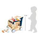 Small Foot - Fa tolókocsi: Bálna - JátékManufaktúra