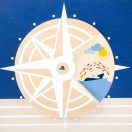 Small Foot - Fa tolókocsi: Bálna - JátékManufaktúra