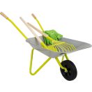 Small Foot - Kerti szerszámokkal felszerelt húzókocsi - JátékManufaktúra