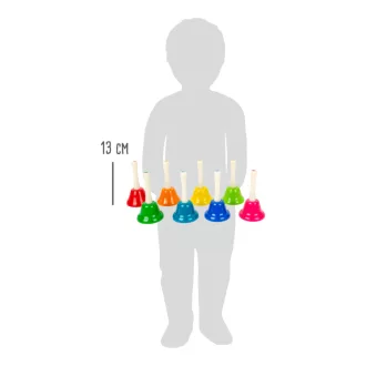 Small Foot - Csengő készlet kis zenészeknek - 8 db - JátékManufaktúra