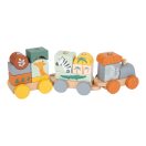 Small Foot - Fa vonat Safari - JátékManufaktúra