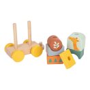 Small Foot - Fa vonat Safari - JátékManufaktúra