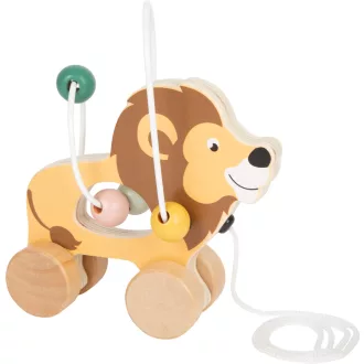 Small Foot - Húzós oroszlán labirintussal Szafari - JátékManufaktúra