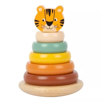 Small Foot - Rakosgató torony Tigris Szafari - JátékManufaktúra